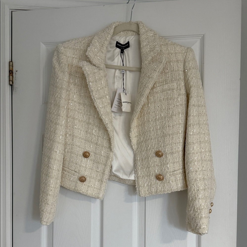 Generation Love Veronica Tweed blazer